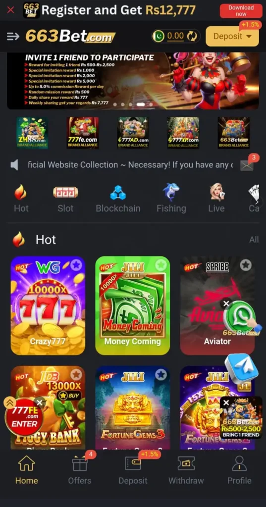 663bet game